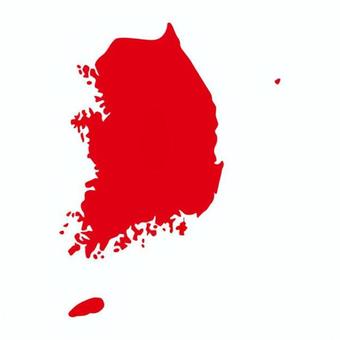 韓国 地図 韓国 地図 韓国,外国,アジア圏,形,島,地形,国土,領土,国,シルエットのイラスト素材