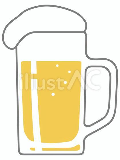 アイコン ビール ジョッキ