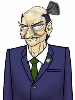 邪惡的商人信長_西裝, JPG 和 PNG 邪惡的商人信長_西裝, 尾田, 信長, 邪惡的, JPG 和 PNG
