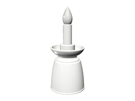 LEDのローソク ろうそく,ローソク,生活,仏壇,電子仏具,明かり,ledのイラスト素材