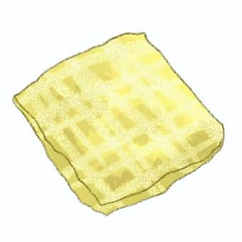 マイクロファイバー布巾 布巾,掃除,掃除用具,水彩,鉛筆のイラスト素材