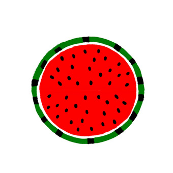 スイカの断面 スイカの断面 スイカ,夏,海のイラスト素材