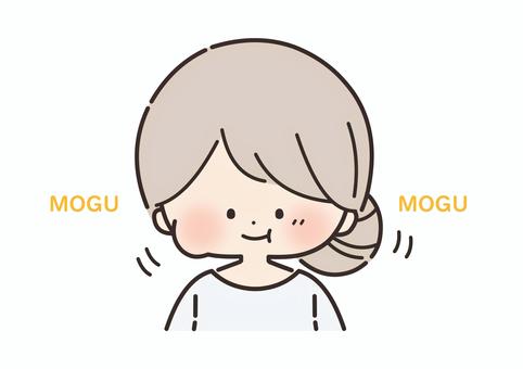 Woman eating, JPG, PNG and EPS Woman eating, meal, female, mogmog, JPG, PNG and EPS