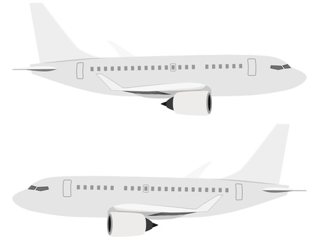 飛行機　飛ぶ 飛行機,飛ぶ,航空機,旅客機,ジェット機,機体,着陸,離陸,右,左のイラスト素材