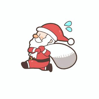 サンタクロース サンタクロース,クリスマス,冬,帽子,髭,行事,季節のイラスト素材