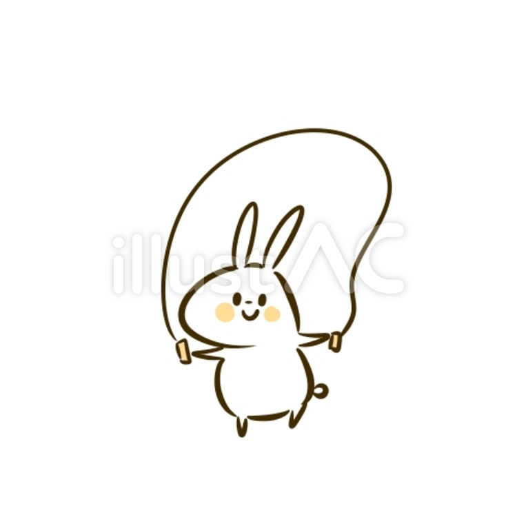 うさぎ うさぎ,かわいい,シンプルのイラスト素材