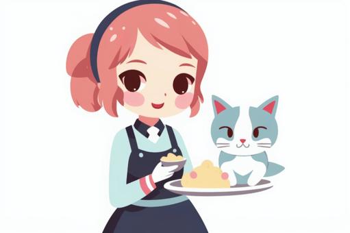 cat cafe clerk, , JPG