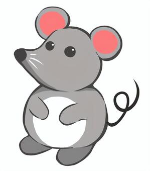 ねずお。 ねずお。 ねずみ,動物,キャラクターのイラスト素材