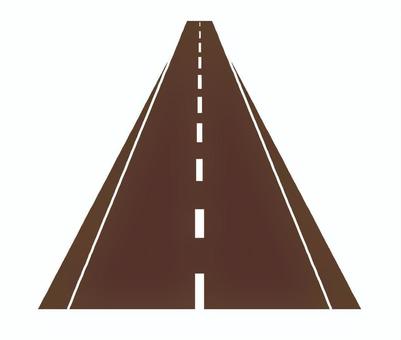 道路アイコン 道路,車線,幅,直線,車道,アスファルト,地面,レール,イメージ,走行のイラスト素材