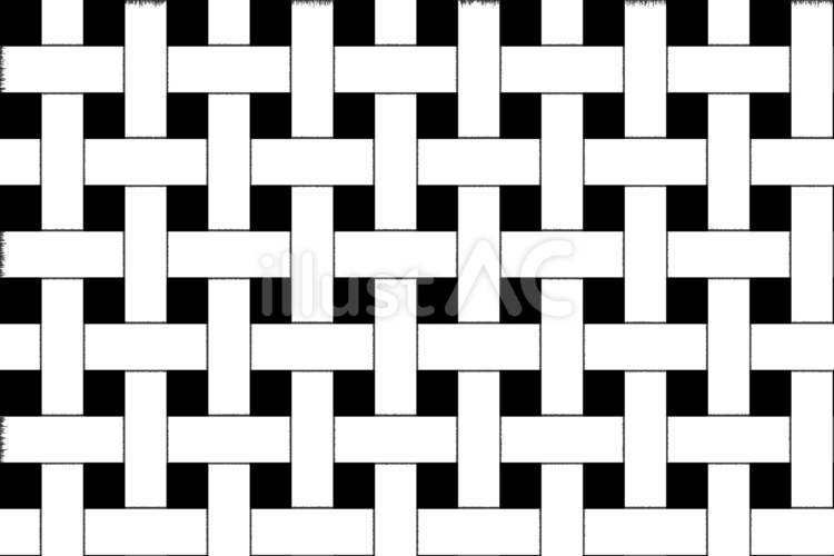透過な格子状に編んである線画  ライン,線,線画のイラスト素材