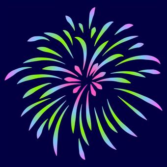 Illustration, fireworks, general assembly, summer, 