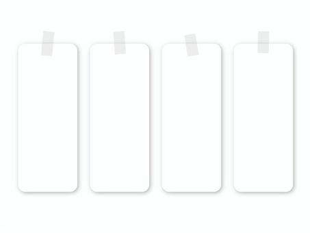 white card taped on, , JPG, PNG and AI