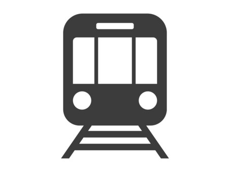 電車ピクト 電車,アイコン,駅,鉄道,線路,乗り物,公共交通機関,私鉄,地下鉄,施設のイラスト素材