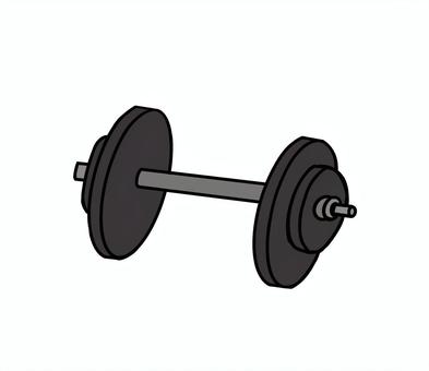 ダンベルのイラスト