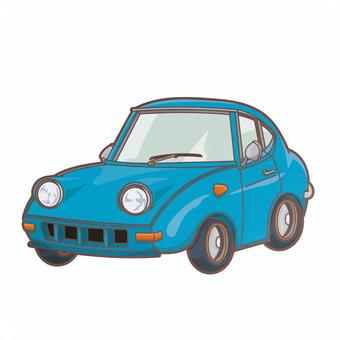 Illustration, carro, automóvel, quatro, 