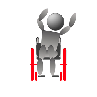 Wheelchair upper body gymnastics, wheelchair, JPG and PNG