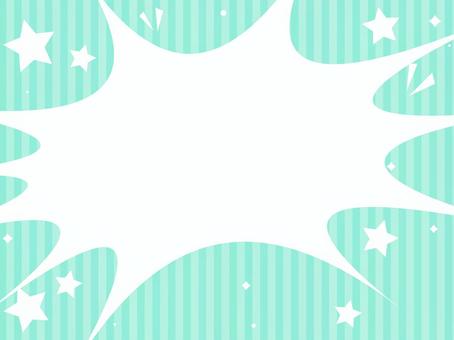 Illustration, ice blue, нашивка, фон, 