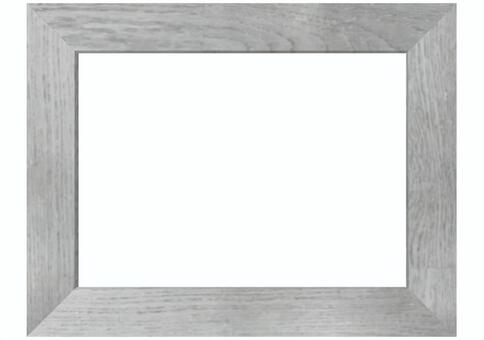 白の木のフレーム フレーム,枠,額縁,写真立て,木,木目,シンプル,ナチュラル,白のイラスト素材