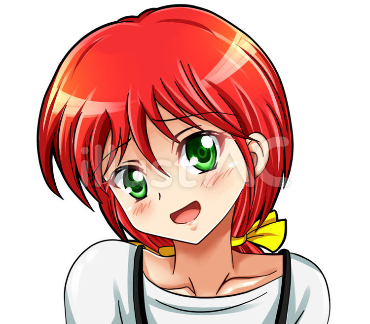 雫　表情41-3 オリジナル,オリキャラ,キャラクターのイラスト素材
