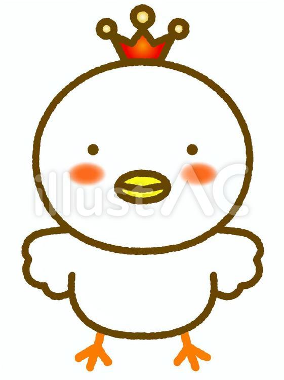 にわとりさん 鶏,鳥,キャラクターのイラスト素材