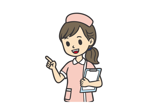 女性看護師-2-上半身 看護婦,看護師,ナース,病院,医療機関,医療,クリニック,女性,人物,女のイラスト素材