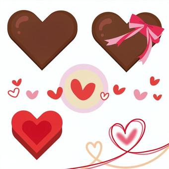 valentine set, JPG, PNG and AI valentine set, chocolate, valentine, set, JPG, PNG and AI