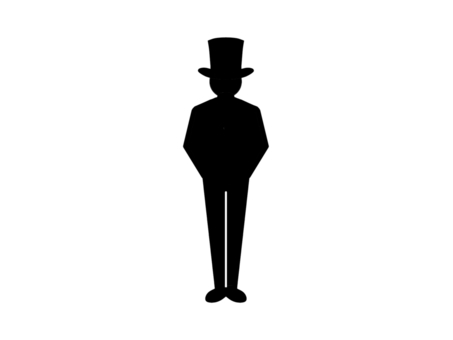 Gentleman man standing up silhouette man, सज्जन, नर, आदमी, JPG and PNG