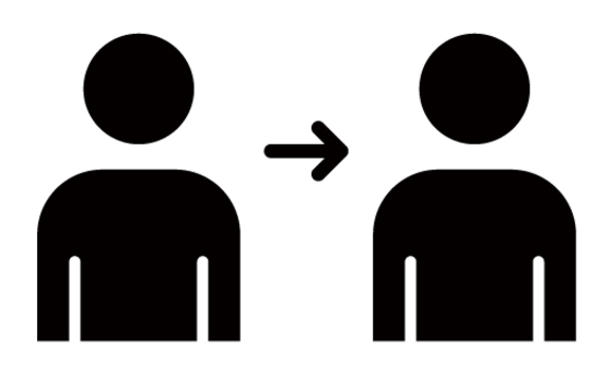 異動や交代のイメージ 異動,人,アイコン,交代,矢印,上昇,上がる,シンプル,代わる,黒のイラスト素材