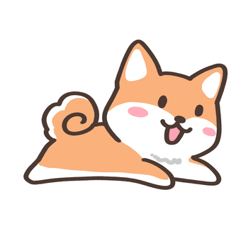 走る柴犬 柴犬,犬,かわいい,動物,走る,散歩のイラスト素材