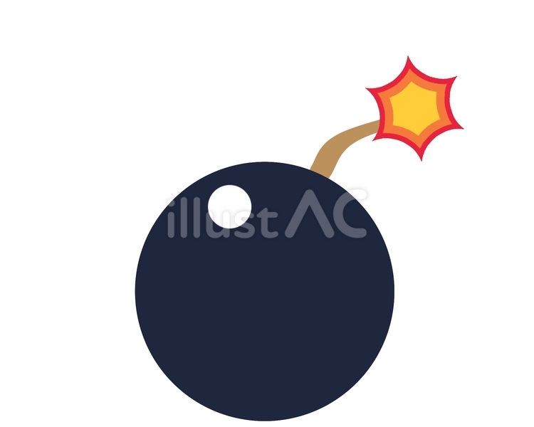 爆弾 爆弾,爆発,アイコンのイラスト素材
