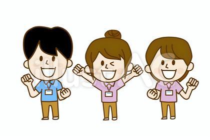 男女介護スタッフ