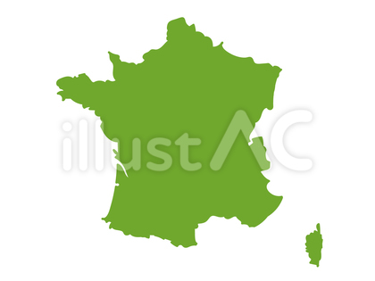 ゆるいフランスの地図