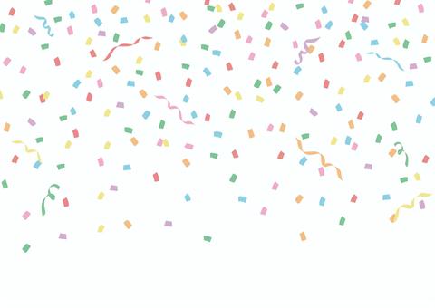 Pastel confetti background Pastel confetti background