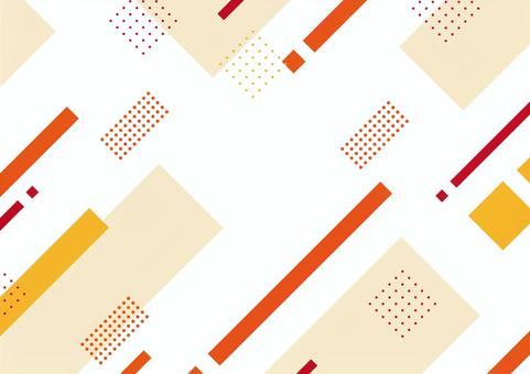 おしゃれで明るいビジネスイメージ背景素材 ビジネス,ライン,ブロック,スタイリッシュ,オレンジ色,背景のイラスト素材