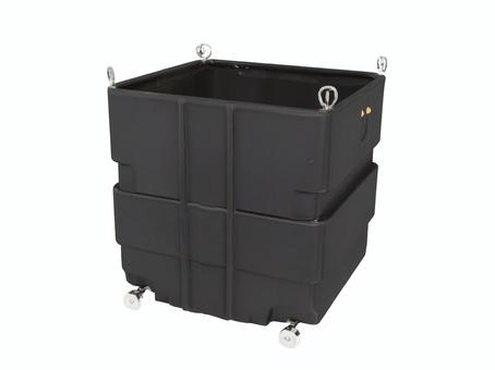 建設土木工事現場でのポリ製のノッチタンク ノッチタンク,水槽,汚水,排水,水処理,リサイクル,建設業,土木,建築,工事のイラスト素材