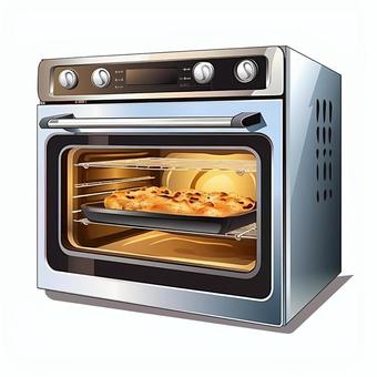 Illustration, oven range, consumer electronics, cooking, 