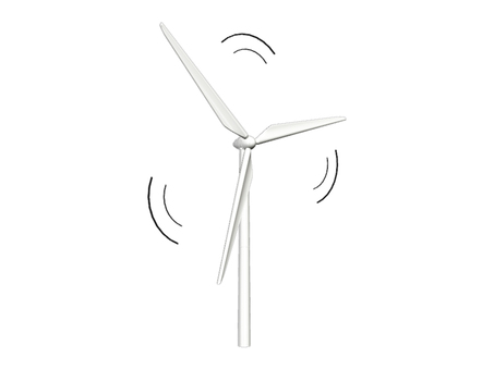 風力発電 風力発電,再生可能エネルギー,電気,電力,自然エネルギー,環境,再エネ,発電のイラスト素材
