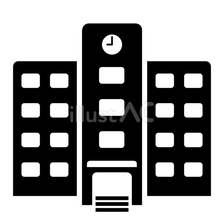 学校を案内する標識 学校,校舎,教育のイラスト素材