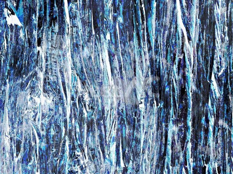 群青の創作 テクスチャー,水,雨のイラスト素材