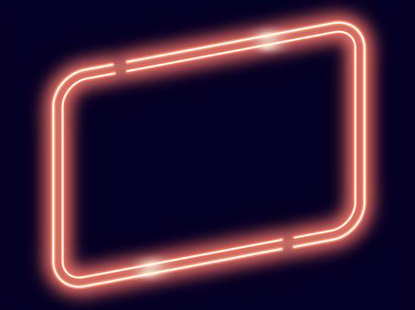 ネオン斜め二重線フレーム背景 オレンジ ネオン,フレーム,背景,オレンジ,紺,クール,スタイリッシュ,シンプル,斜め,線のイラスト素材
