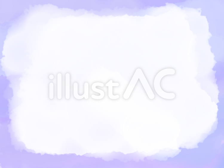 空の壁紙　水彩 (枠無しver) 空,雲,壁紙のイラスト素材