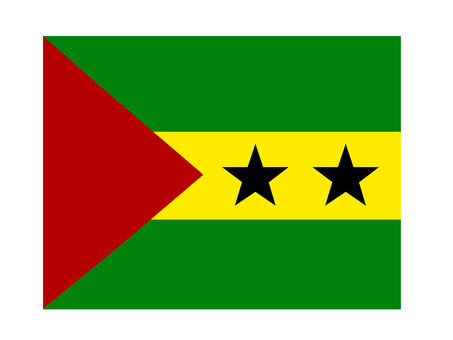 サントメ・プリンシペ サントメ・プリンシペ,国旗,掲揚,軍旗,弔旗,イラストのイラスト素材