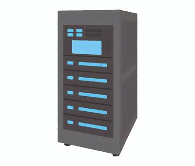 サーバー サーバー,ファイルサーバー,メールサーバー,コンピューター,クラウド,データ管理,データベース,サーバ,デスク,オフィスのイラスト素材