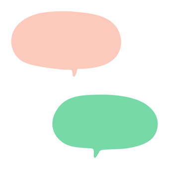 Illustration, speech balloon, frame, decorative frame, 