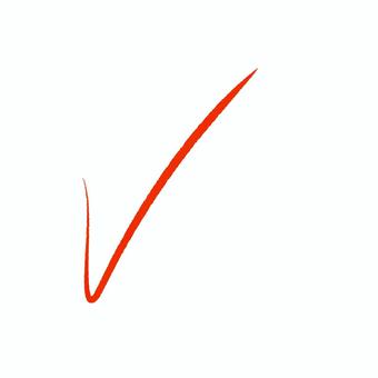 バツ バツ,赤ペン,採点,テスト,シンプル,チェック,手描きのイラスト素材