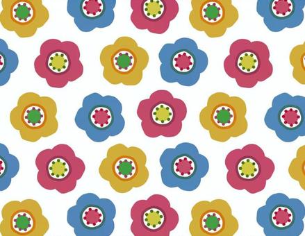 Scandinavian flowers _ pattern _ dark, nordic, flower, pattern, JPG and AI