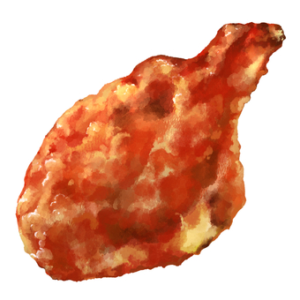 フライドチキン フライドチキン,チキン,鶏肉,おかず,おつまみ,パーティ,肉,総菜,料理,揚げ物のイラスト素材