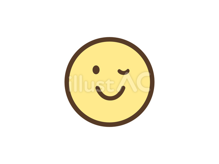 顔アイコン　線画　イラスト② 顔,顔文字,絵文字のイラスト素材