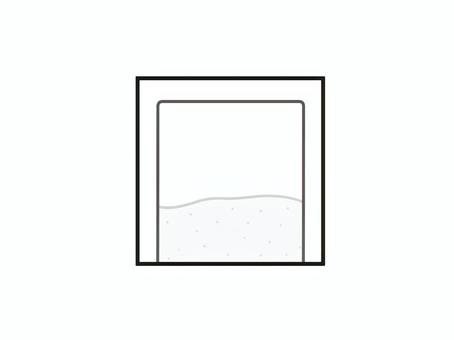 袋に入った白い粉薬のイラスト 薬,粉,袋,ドラッグストア,四角,包装のイラスト素材