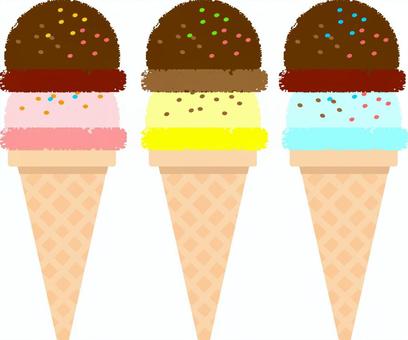 Illustration, ice, ice cream, snack, 